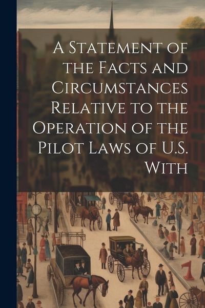 Produktbild: A Statement of the Facts and Circumstances Relative to the Operation of the Pilot Laws of U.S. With