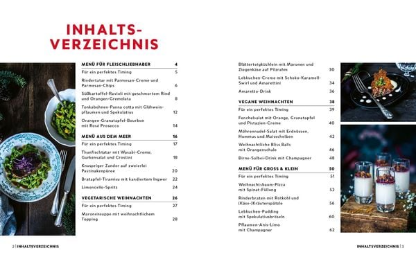 Produktbild: Genussmomente: Weihnachtsmenüs