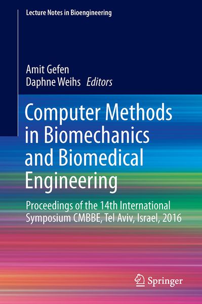 Produktbild: Computer Methods in Biomechanics and Biomedical Engineering