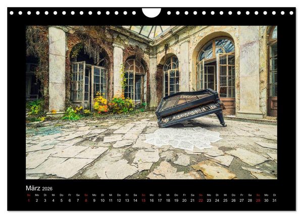 Produktbild: Die Sch&ouml;nheit des Verfalls - Lost Places (Wandkalender 2026 DIN A4 quer), CALVENDO Monatskalender