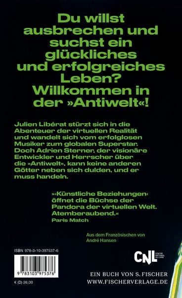 Produktbild: K&uuml;nstliche Beziehungen