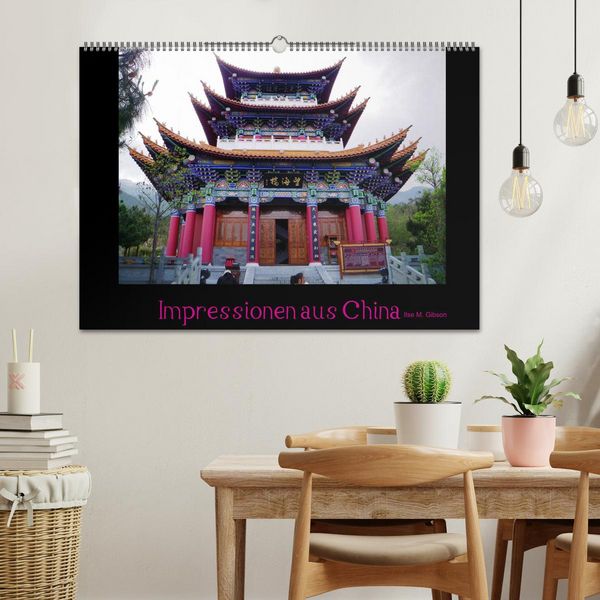Produktbild: Impressionen aus China (Wandkalender 2026 DIN A2 quer), CALVENDO Monatskalender