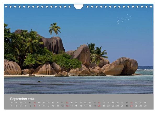 Produktbild: Seychellen (Wandkalender 2026 DIN A4 quer), CALVENDO Monatskalender