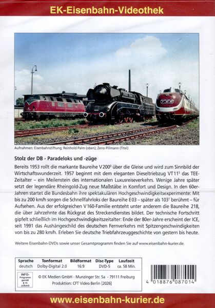 Produktbild: Stolz der DB - Paradeloks und -z&uuml;ge