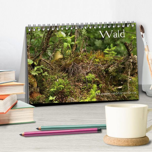 Produktbild: Wald (Tischkalender 2026 DIN A5 quer), CALVENDO Monatskalender