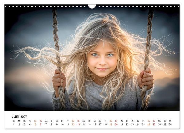 Produktbild: Kinder. Landkinder - Lebendig. Frei. Gl&uuml;cklich. (Wandkalender 2027 DIN A3 quer), CALVENDO Monatskalender