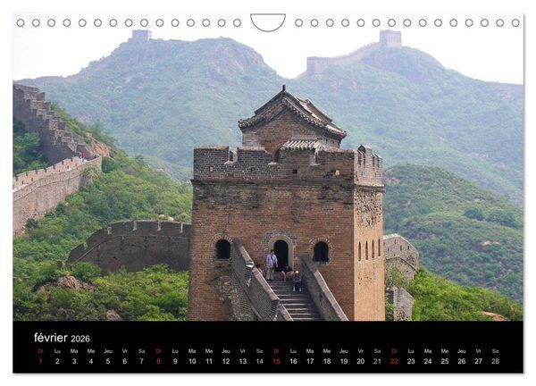 Produktbild: La Chine, Terre de merveilles (Calendrier mural 2026 DIN A4 vertical), CALVENDO calendrier mensuel