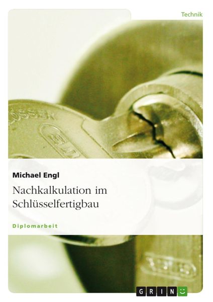 Produktbild: Nachkalkulation im Schl&uuml;sselfertigbau