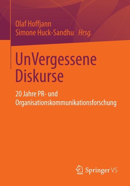 UnVergessene Diskurse, Taschenbuch von , Springer Fachmedien Wiesbaden GmbH, 9783531185767