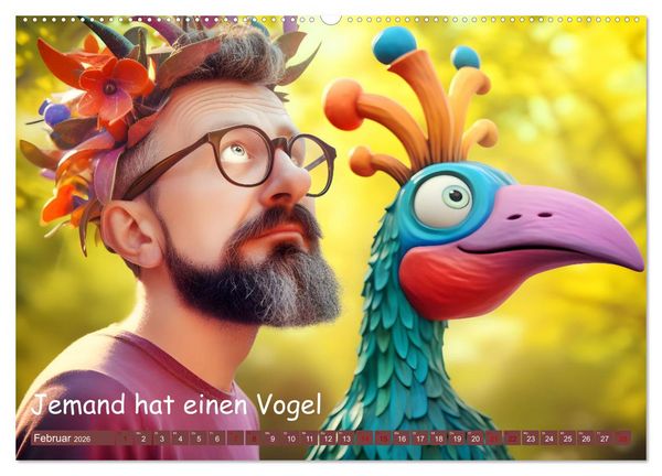 Produktbild: Witzige Weisheiten f&uuml;r Kinder (Wandkalender 2026 DIN A2 quer), CALVENDO Monatskalender