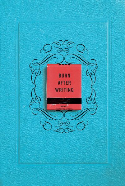 Burn After Writing (Blue Edition), Taschenbuch von Sharon Jones, Penguin LLC US