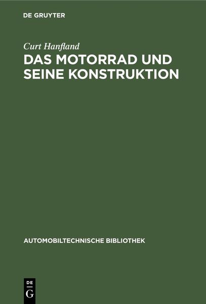 Produktbild: Das Motorrad und seine Konstruktion