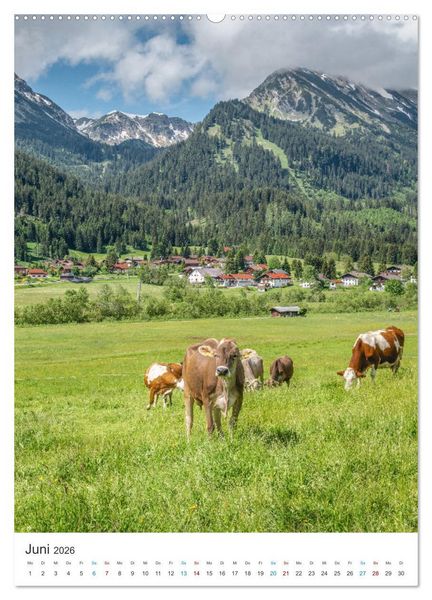 Produktbild: Sommerzauber in den Alpen (Wandkalender 2026 DIN A2 hoch), CALVENDO Monatskalender