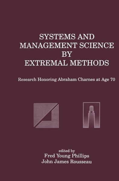 Produktbild: Systems and Management Science by Extremal Methods