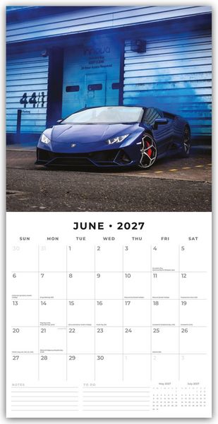 Produktbild: Lamborghini 2027 &ndash; 16-Monatskalender