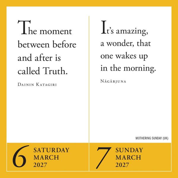 Produktbild: A Year of Zen Page-A-Day&reg; Calendar 2027