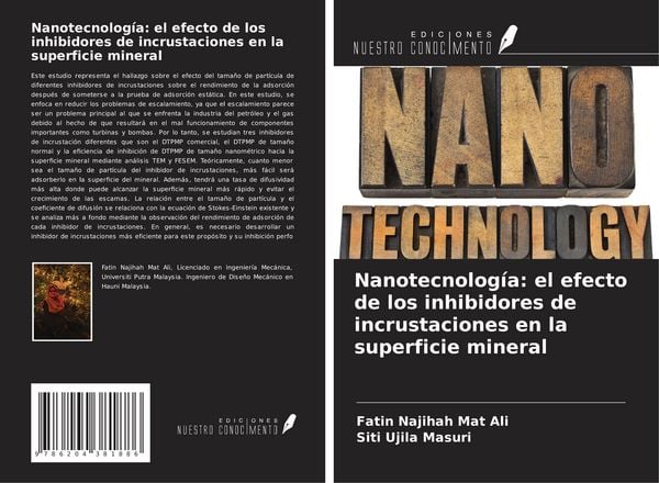 Produktbild: Nanotecnolog&iacute;a: el efecto de los inhibidores de incrustaciones en la superficie mineral
