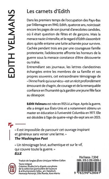 Produktbild: Les carnets d'Edith