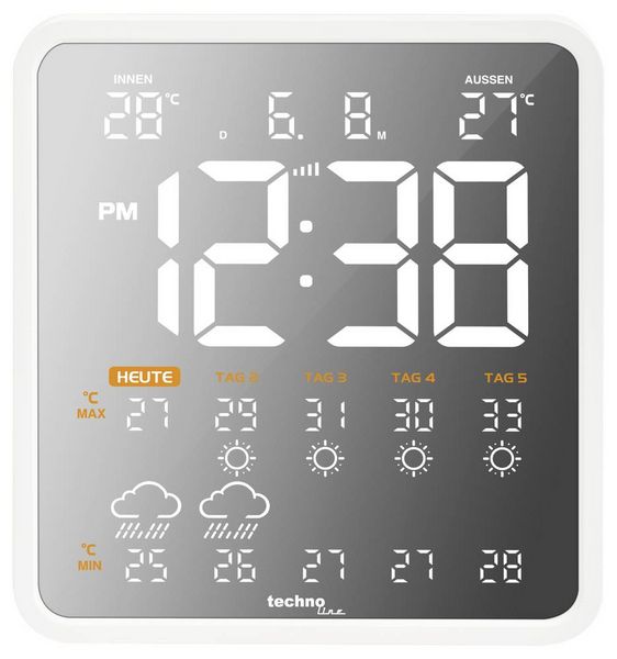 Produktbild: Techno Line WD3035 WD3035 Wetterstation WLAN-Wetterstation Anzahl Sensoren max. 1