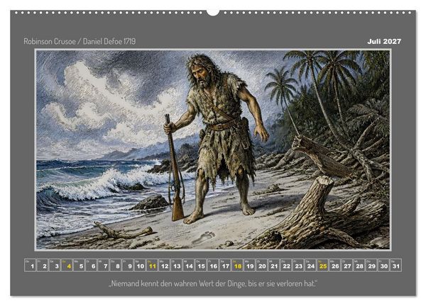 Produktbild: Klassiker des Abenteuers (hochwertiger Premium Wandkalender 2027 DIN A2 quer), Kunstdruck in Hochglanz