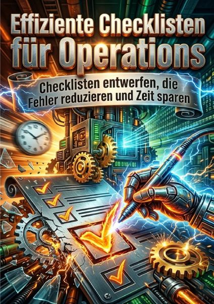 Produktbild: Effiziente Checklisten f&uuml;r Operations