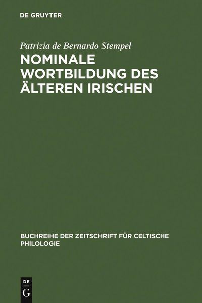 Produktbild: Nominale Wortbildung des &auml;lteren Irischen