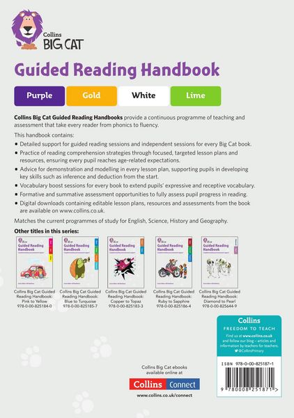 Produktbild: Collins Big Cat - Guided Reading Handbook Orange to Lime