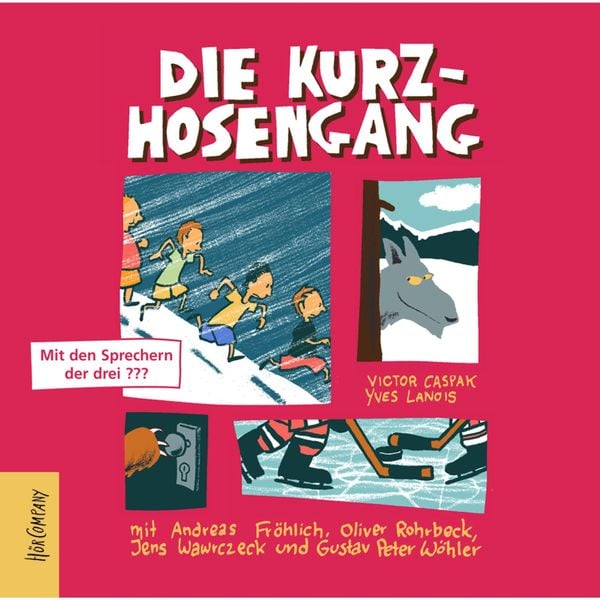 Die Kurzhosengang - Victor Caspak,Yves Lanois, Audio, 4066004753393