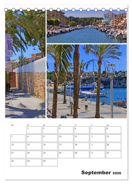 Produktbild: Hola Mallorca (Tischkalender 2026 DIN A5 hoch), CALVENDO Monatskalender
