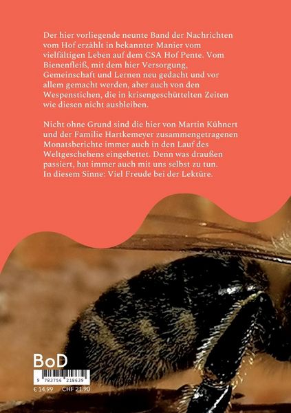 Produktbild: Bienenflei&szlig; und Wespenstiche - Nachrichten vom Hof IX
