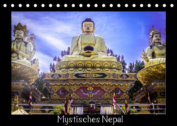 Produktbild: Mystisches Nepal - Am Fu&szlig;e des Himalaya (Tischkalender 2022 DIN A5 quer)