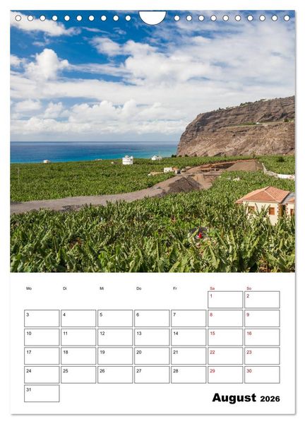 Produktbild: Wanderparadies La Palma (Wandkalender 2026 DIN A4 hoch), CALVENDO Monatskalender