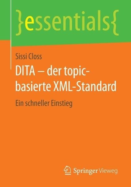 Produktbild: DITA - der topic-basierte XML-Standard