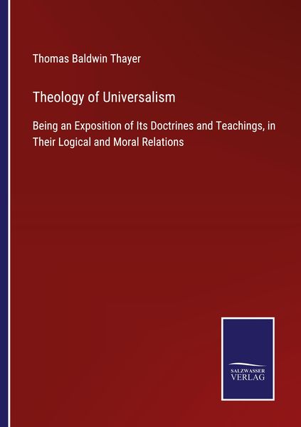 Produktbild: Theology of Universalism