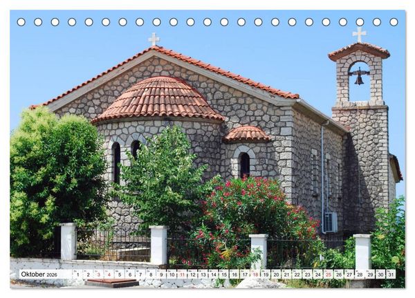 Produktbild: Epirus - Das urspr&uuml;ngliche Griechenland (Tischkalender 2026 DIN A5 quer), CALVENDO Monatskalender