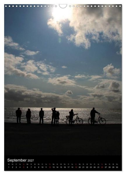 Produktbild: Borkum (Wandkalender 2027 DIN A3 hoch), CALVENDO Monatskalender
