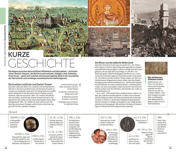 Produktbild: Vis-&agrave;-Vis Reisef&uuml;hrer Jerusalem, Israel, Westjordanland & Petra