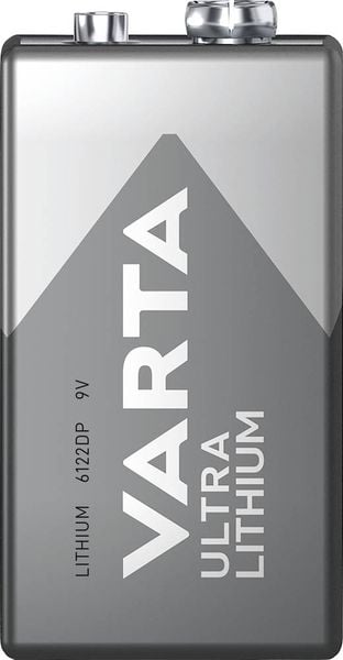 Varta ULTRA LITHIUM 9V Piece OEM 9V Block-Batterie Lithium 9V 1St.