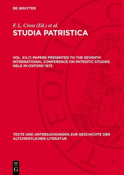 Produktbild: Papers presented to the Seventh International Conference on Patristic Studies held in Oxford 1975