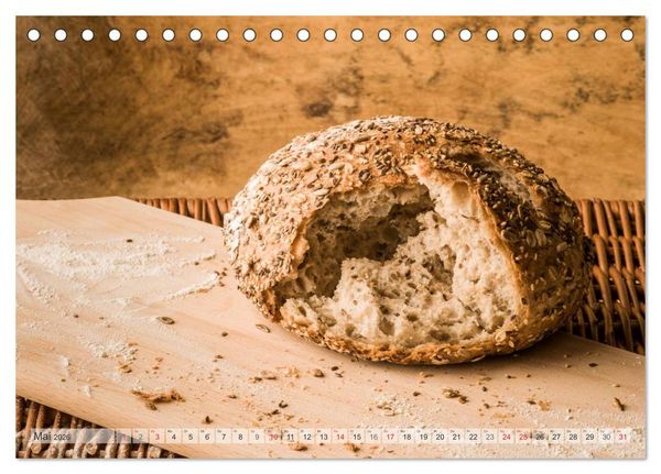 Produktbild: Emotionale Momente: Das Brot des B&auml;ckers. (Tischkalender 2026 DIN A5 quer), CALVENDO Monatskalender
