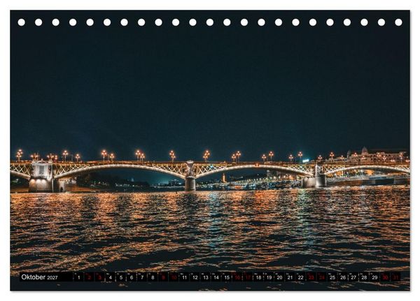 Produktbild: Glanzvolles Budapest (Tischkalender 2027 DIN A5 quer), CALVENDO Monatskalender