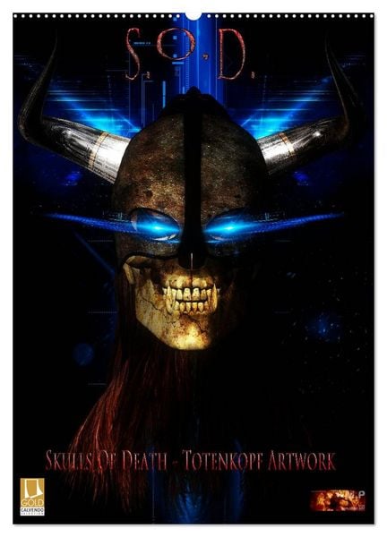 Produktbild: S.O.D. - Skulls Of Death Vol. I - Totenkopf Artworks (Wandkalender 2026 DIN A2 hoch), CALVENDO Monatskalender