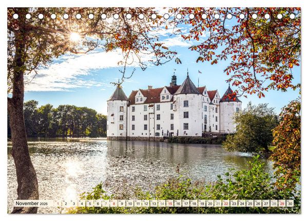 Produktbild: Der sch&ouml;ne Norden Deutschlands (Tischkalender 2026 DIN A5 quer), CALVENDO Monatskalender