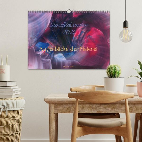Produktbild: Kunstkalender 2026 - Augenblicke der Malerei (Wandkalender 2026 DIN A3 quer), CALVENDO Monatskalender