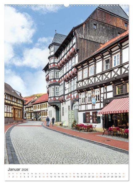 Produktbild: Stolberg im S&uuml;dharz (Wandkalender 2026 DIN A2 hoch), CALVENDO Monatskalender