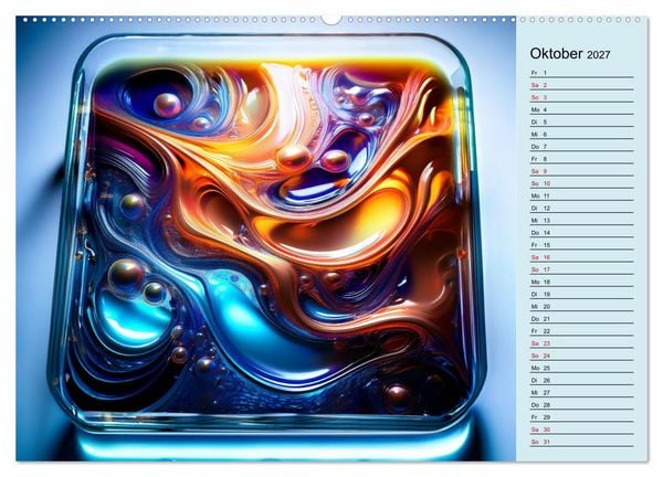 Produktbild: Destillat in Color (Wandkalender 2027 DIN A2 quer), CALVENDO Monatskalender