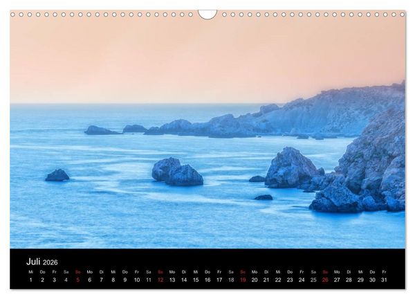 Produktbild: Malta & Gozo (Wandkalender 2026 DIN A3 quer), CALVENDO Monatskalender