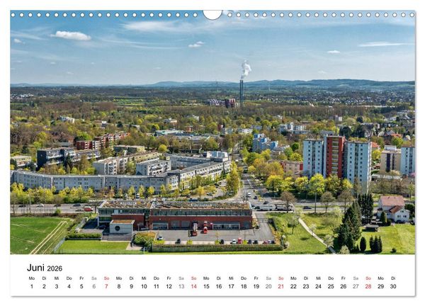 Produktbild: BIELEFELD aus der Vogelperspektive (Wandkalender 2026 DIN A3 quer), CALVENDO Monatskalender