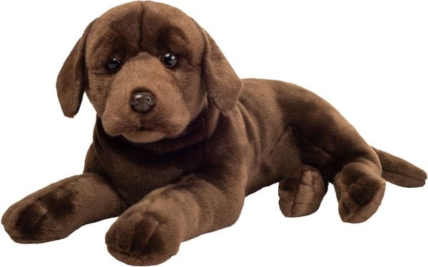 Produktbild: Teddy Hermann 919889 - Labrador schokobraun, Pl&uuml;schtier, 50 cm