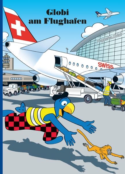 Produktbild: Globi am Flughafen